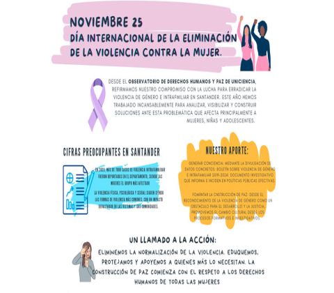 25 de noviembre: UNICIENCIA y su compromiso permanente en la erradicación de la Violencia de Género