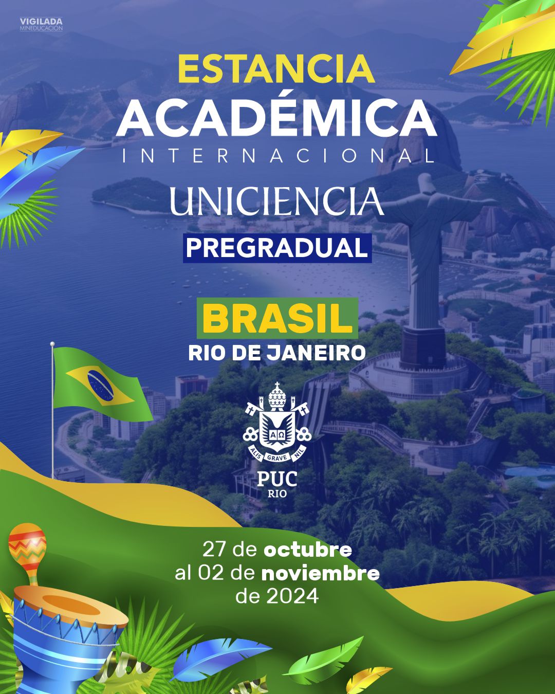 Misión académica Brasil 2024 - UNICIENCIA