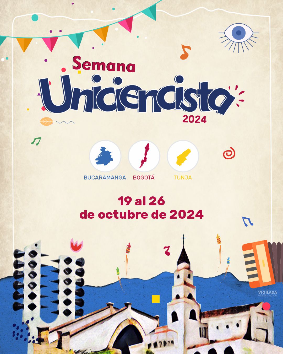 Programación Semana Uniciencista Tunja 2024