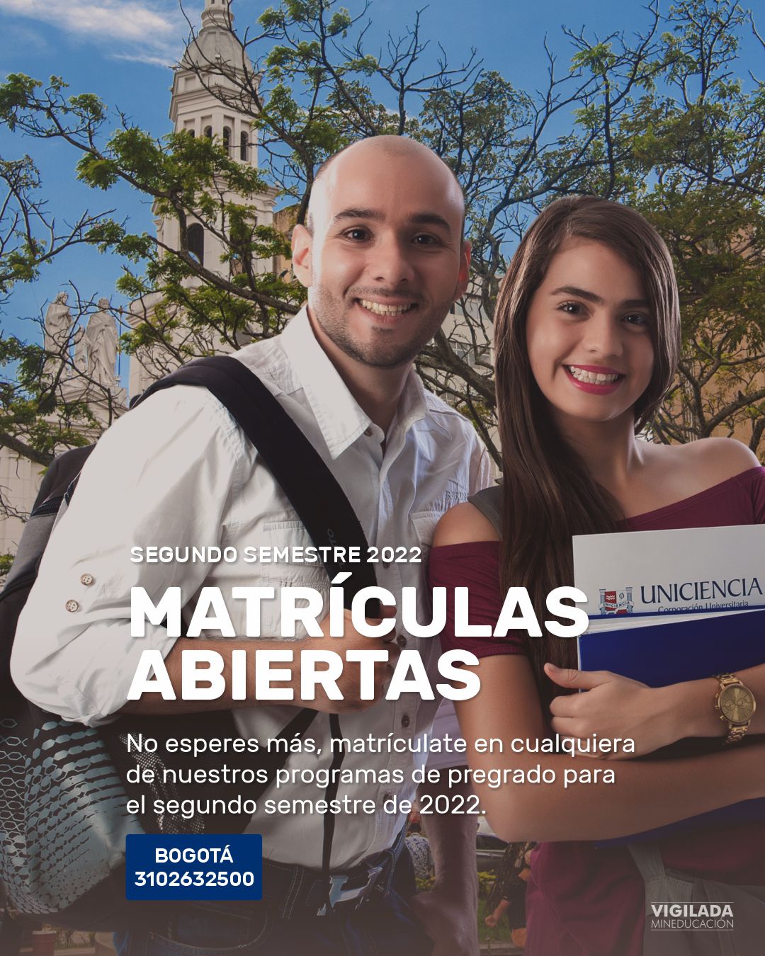 Matriculas abiertas 2022-2 UNICIENCIA Bogotá