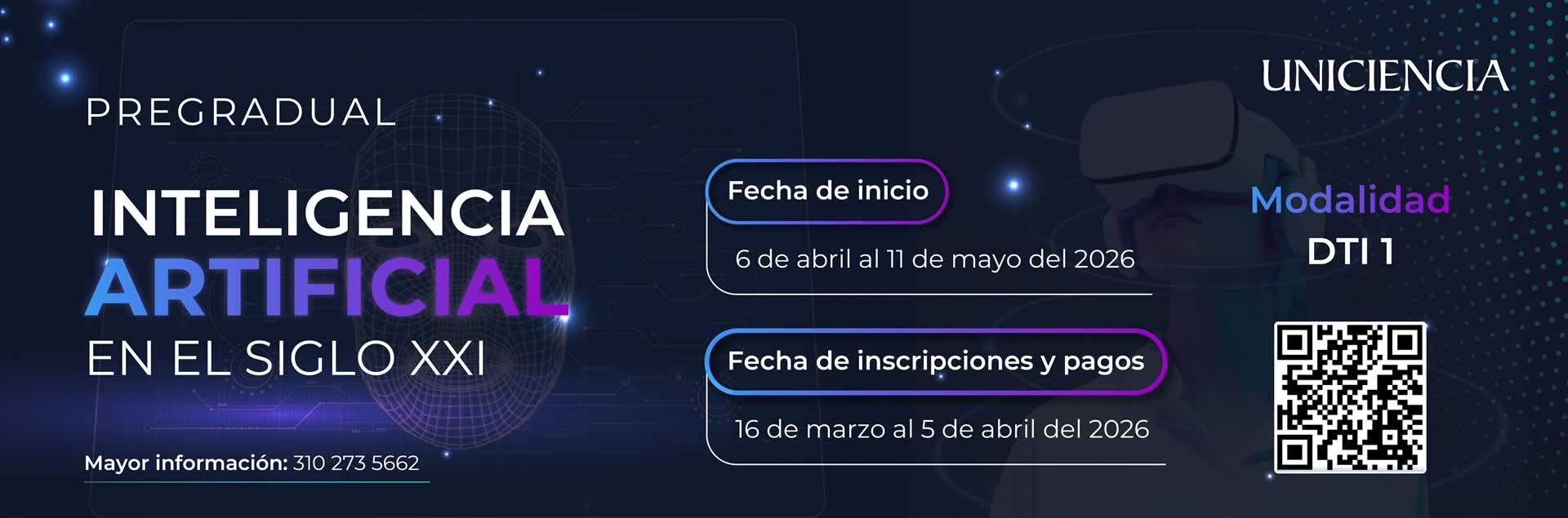 Pregradual Inteligencia Artificial Siglo XXI | UNICIENCIA