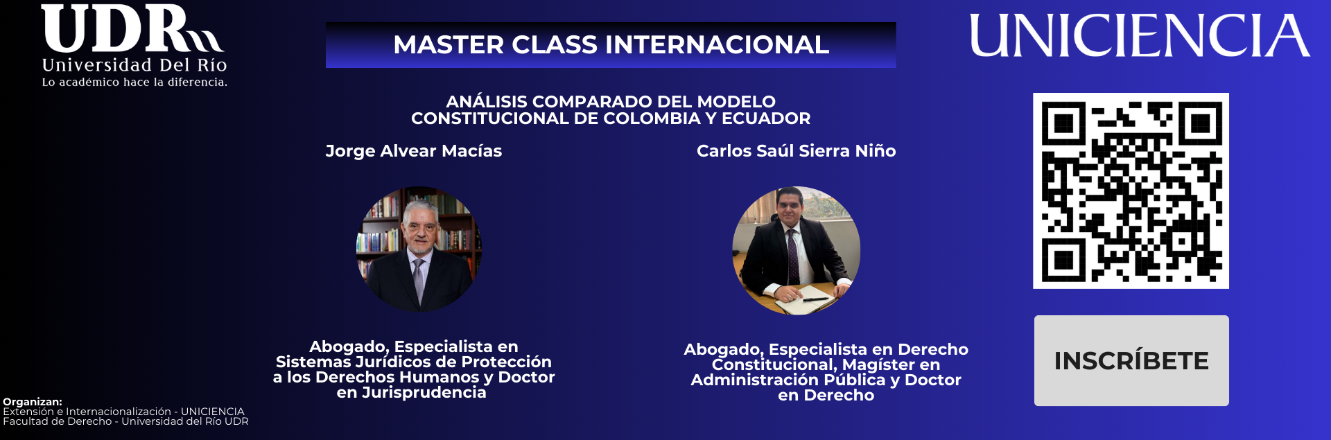 Master Class Internacional 2026 | UNICIENCIA